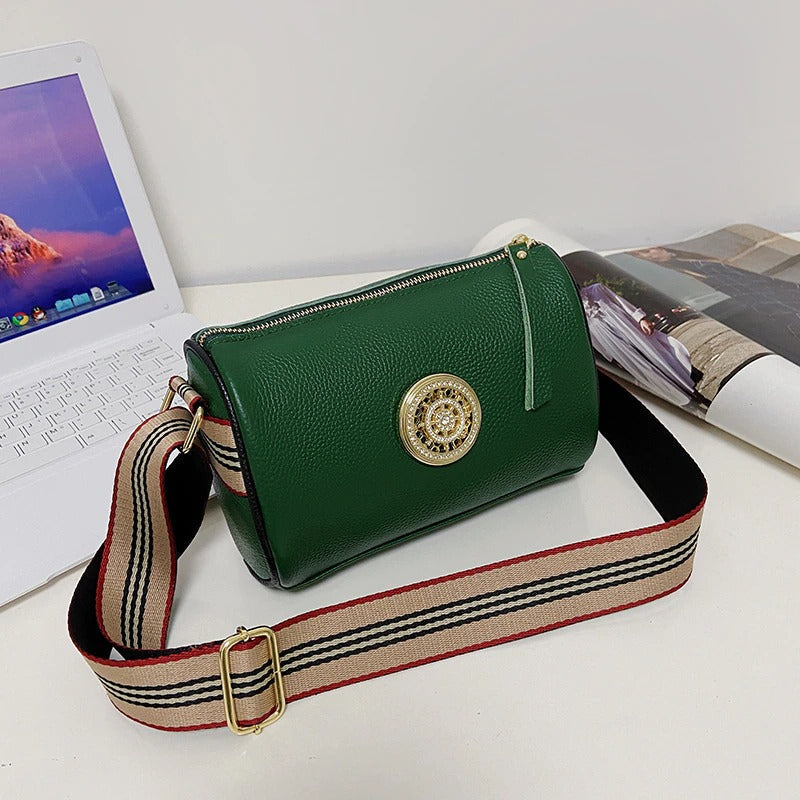 Bolsa de Ombro Feminina Pequena Couro - Divier Fernandes