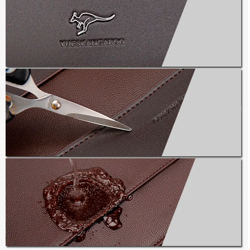 Maleta Masculina em Couro Genuino - Kangoo Premium