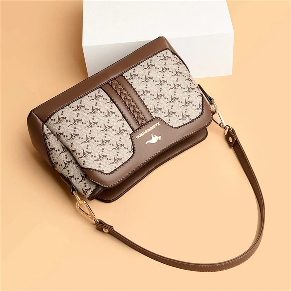 Bolsa Feminina em Couro Genuino - Kangoo Premium