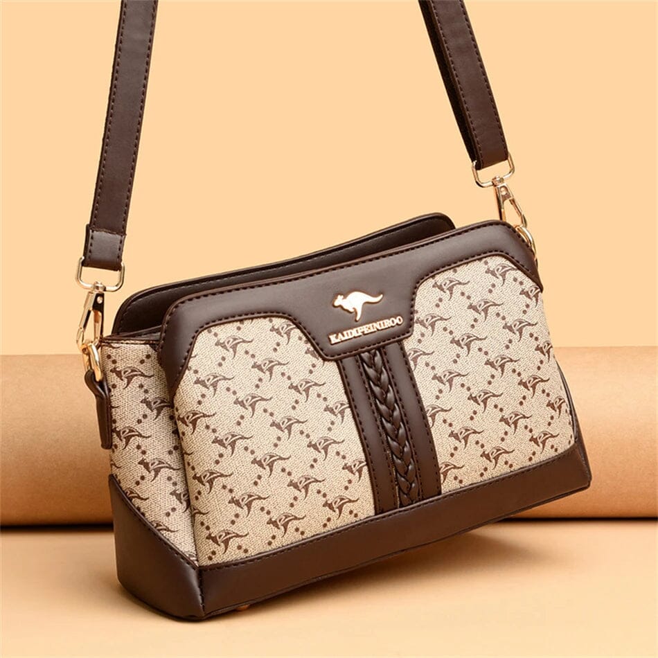 Bolsa Feminina em Couro Genuino - Kangoo Premium