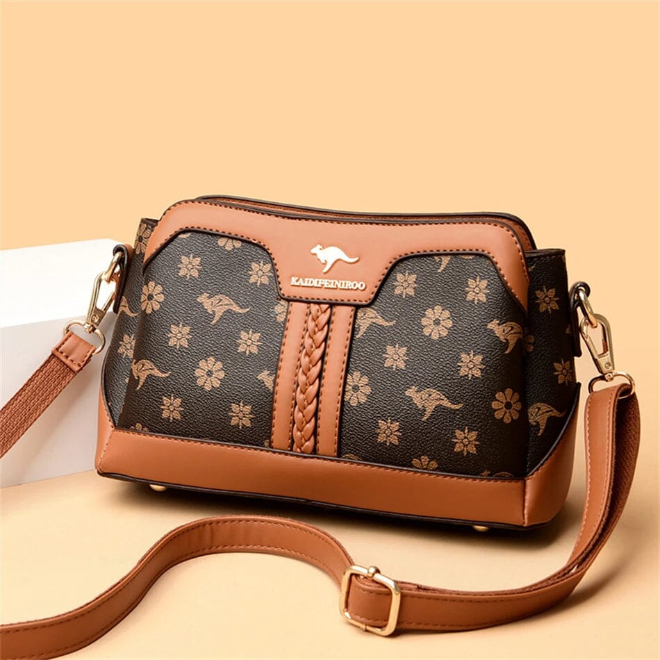 Bolsa Feminina em Couro Genuino - Kangoo Premium