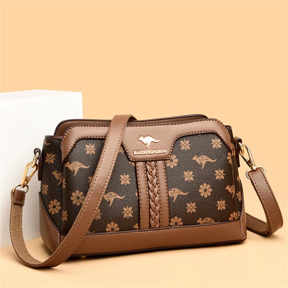 Bolsa Feminina em Couro Genuino - Kangoo Premium