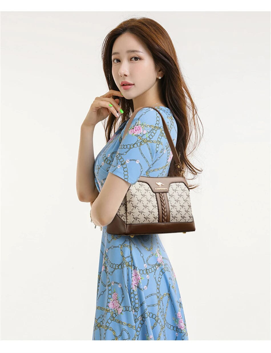 Bolsa Feminina em Couro Genuino - Kangoo Premium