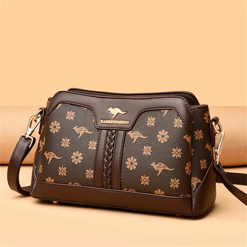 Bolsa Feminina em Couro Genuino - Kangoo Premium