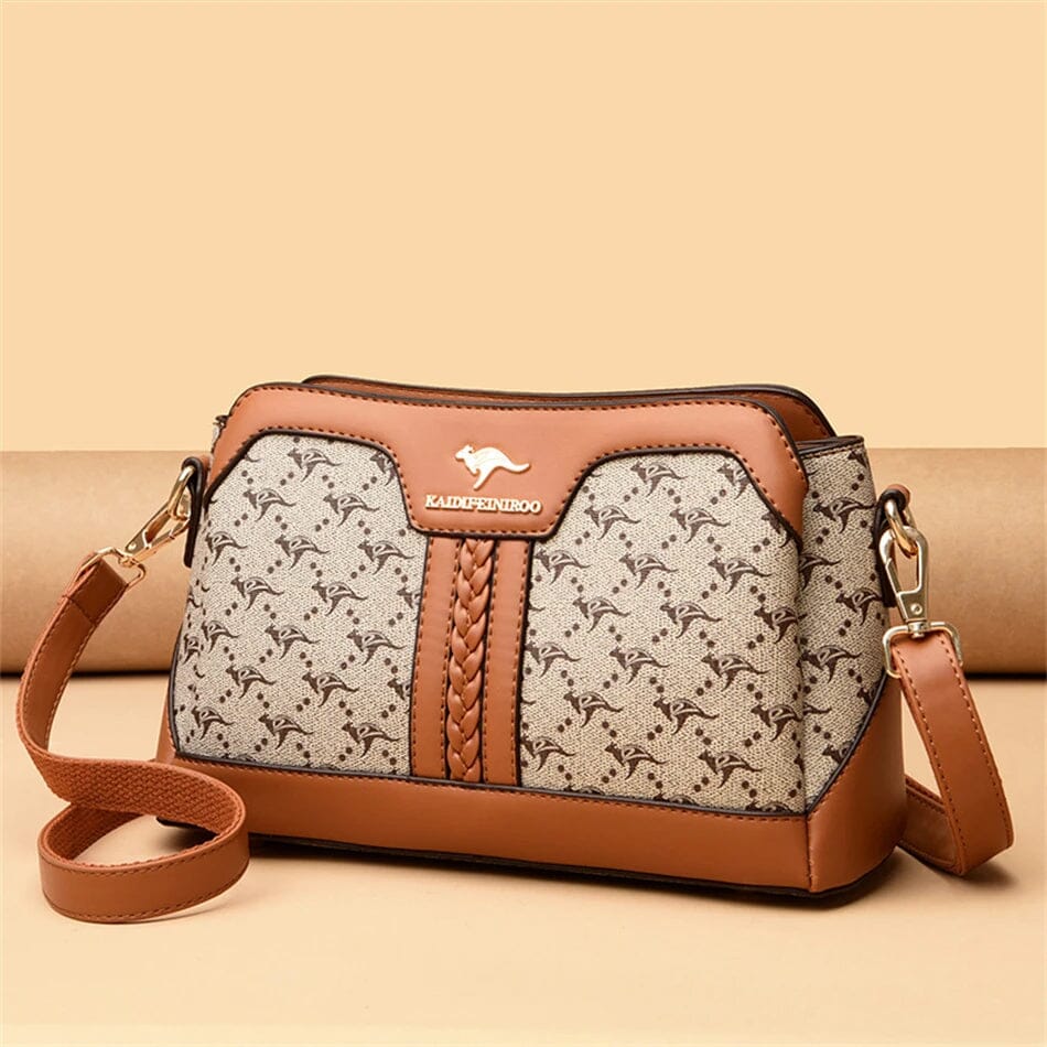 Bolsa Feminina em Couro Genuino - Kangoo Premium