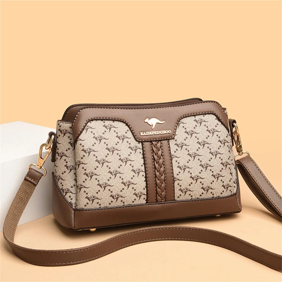 Bolsa Feminina em Couro Genuino - Kangoo Premium
