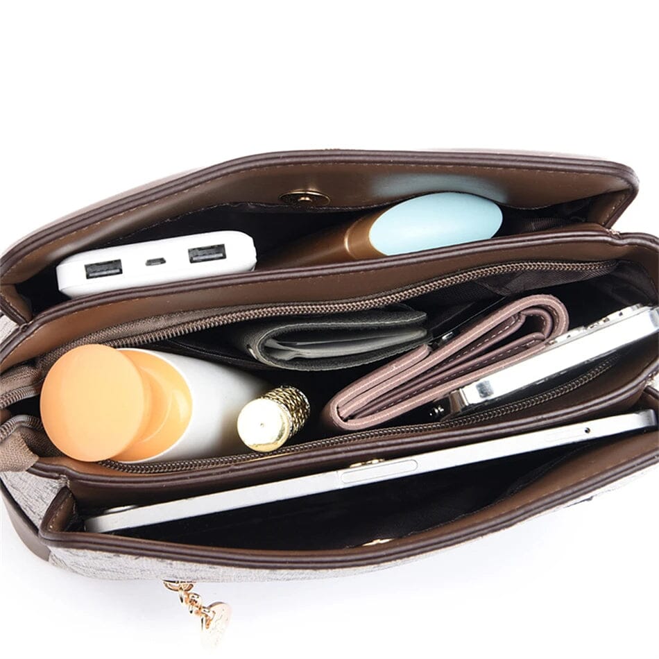 Bolsa Feminina em Couro Genuino - Kangoo Premium