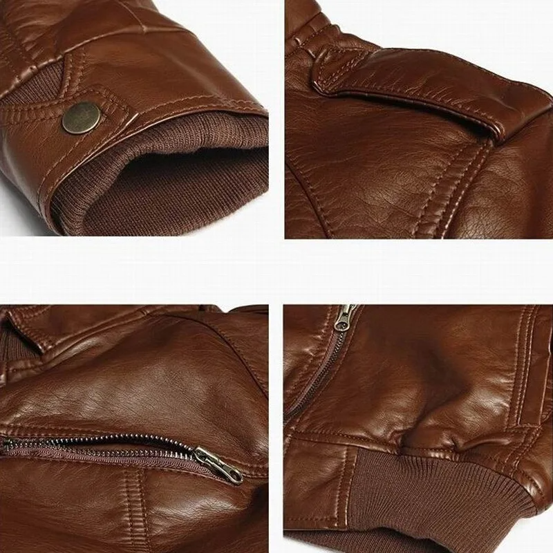 Jaqueta Masculina em Couro Genuino - Business M2