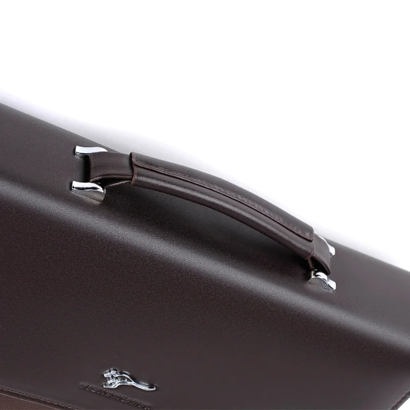 Maleta Masculina em Couro Genuino - Kangoo Business 2