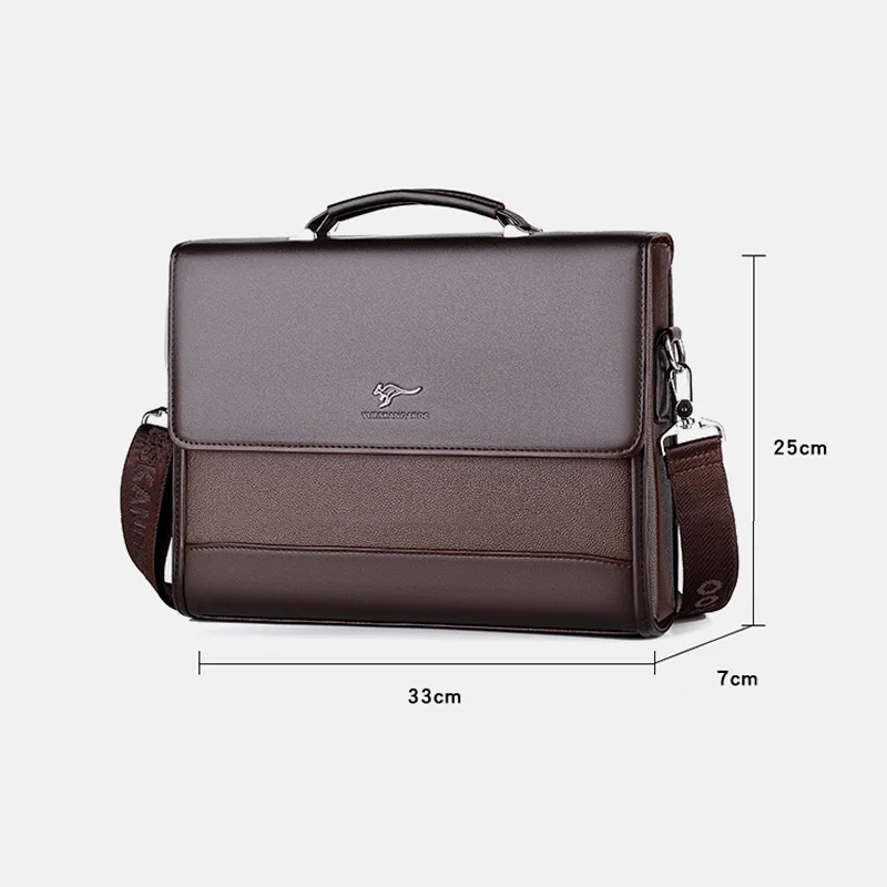 Maleta Masculina em Couro Genuino - Kangoo Business 2