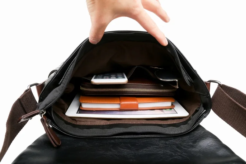 Bolsa Masculina em Couro Genuino - Vitange Premium