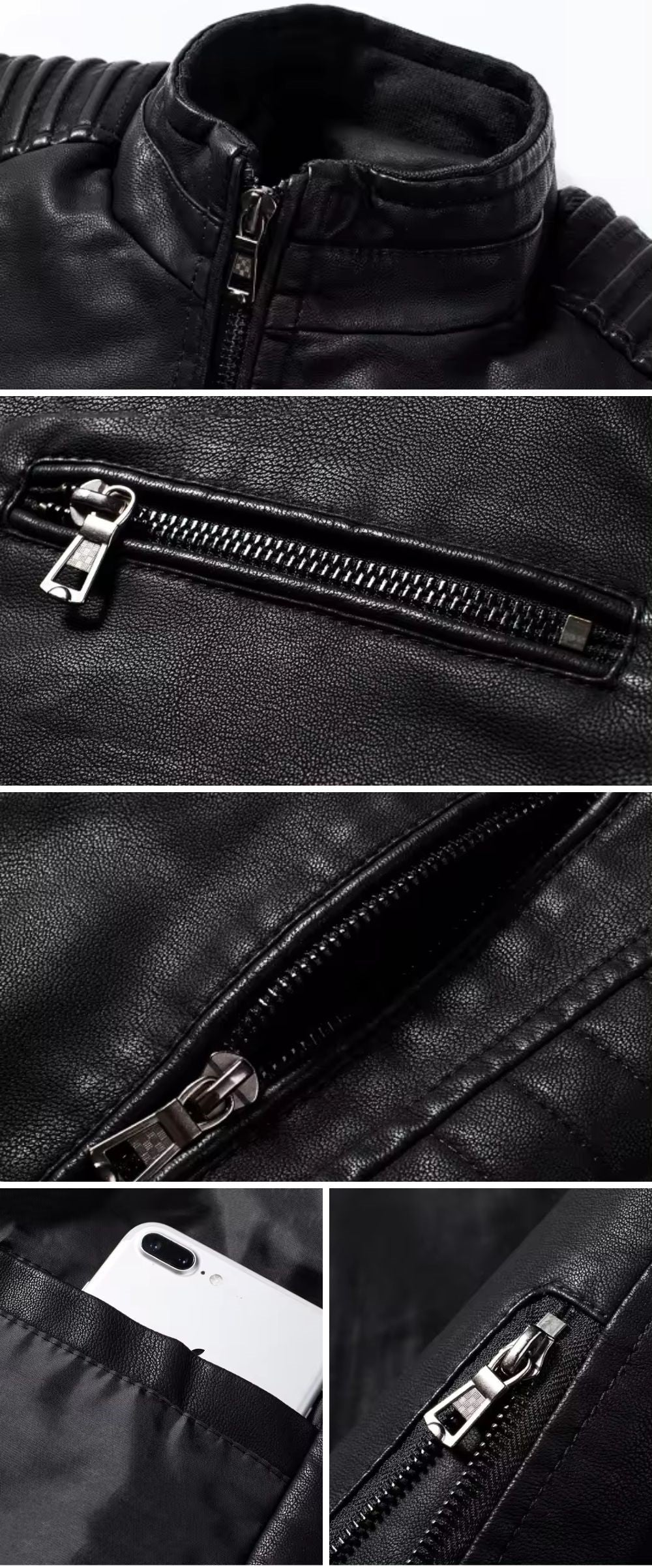 Jaqueta Masculina Vintage em Couro Genuino - Premium Men