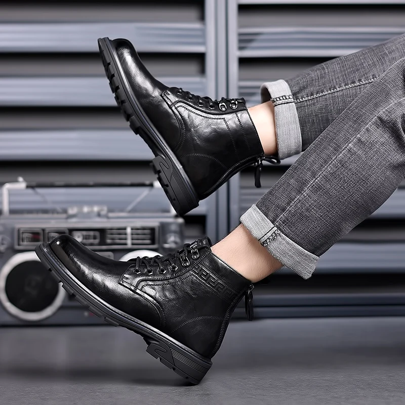 Bota Unissex em Couro Genuíno Genuino - PedroVe Premium