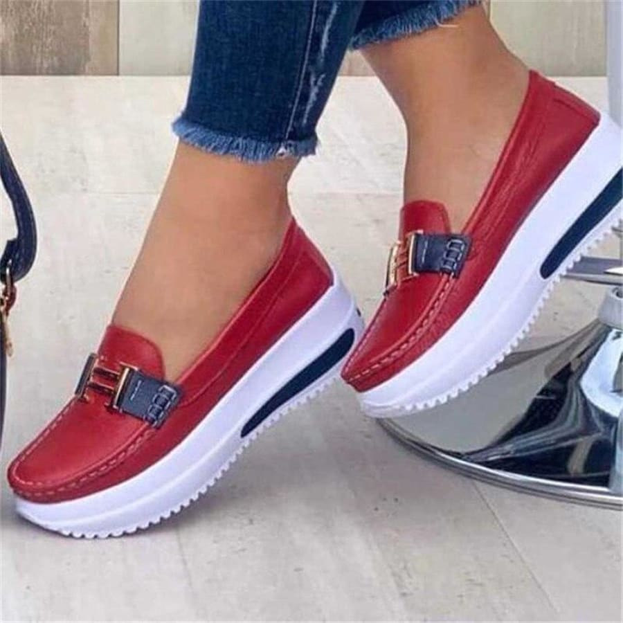 Mocassim Feminino em Couro Genuino - Scarlet Fiore