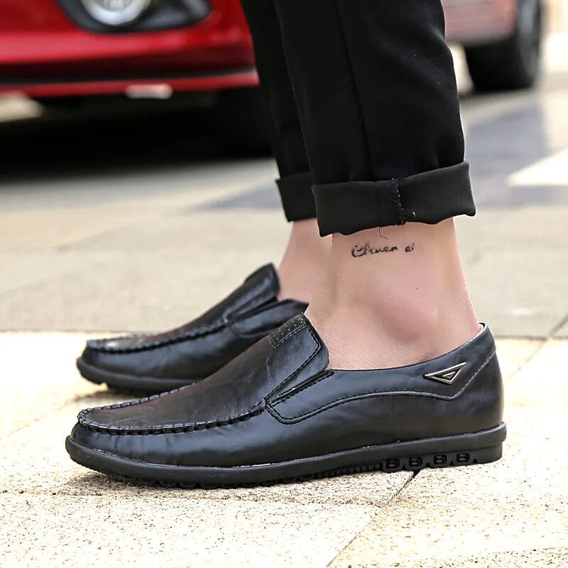 Mocassim Masculino em Couro Genuino - Social Premium