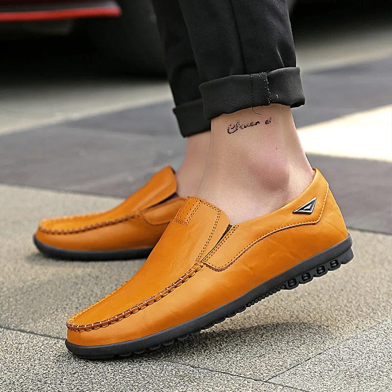 Mocassim Masculino em Couro Genuino - Social Premium