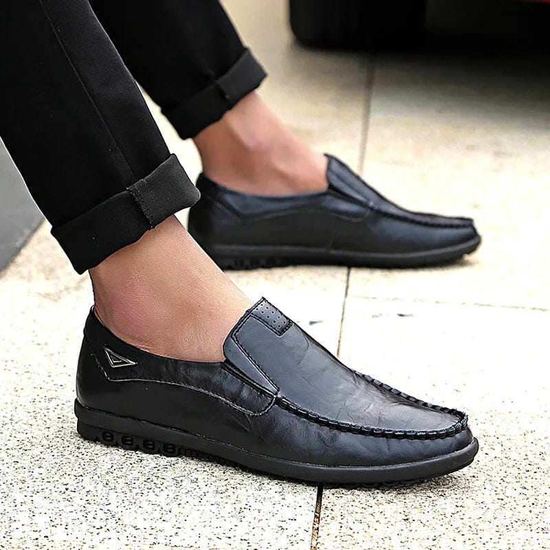 Mocassim Masculino em Couro Genuino - Social Premium