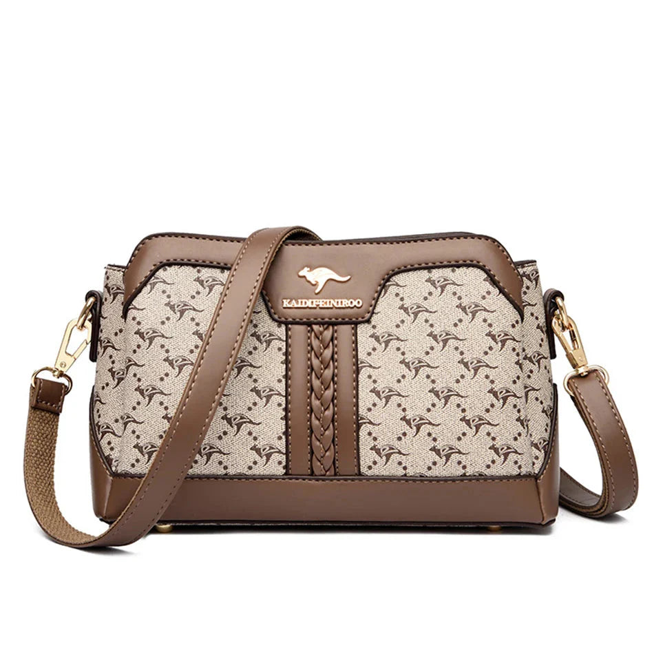 Bolsa Feminina em Couro Genuino - Kangoo Premium