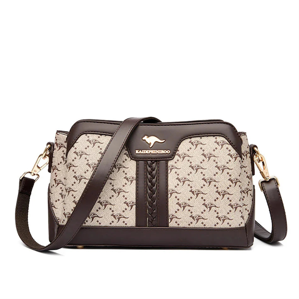 Bolsa Feminina em Couro Genuino - Kangoo Premium