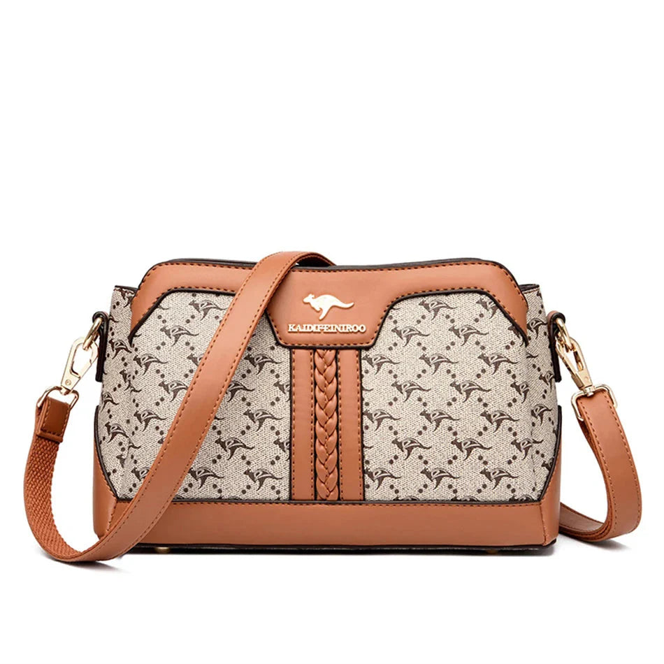 Bolsa Feminina em Couro Genuino - Kangoo Premium