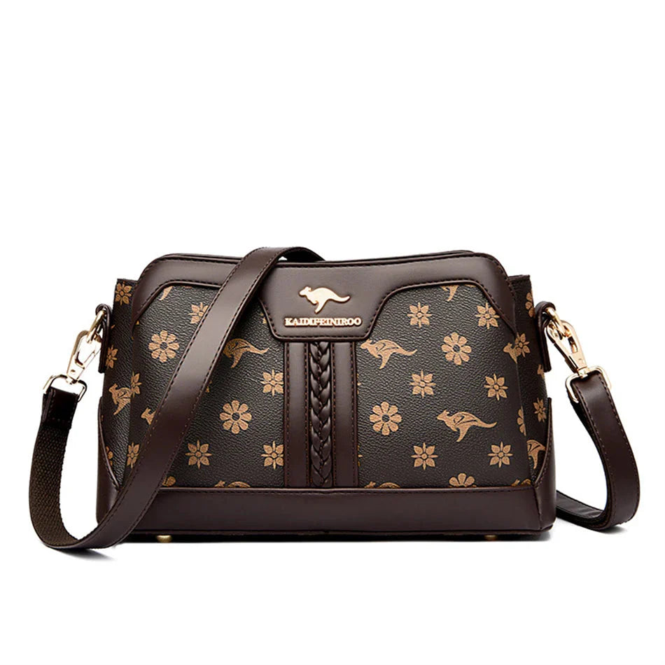 Bolsa Feminina em Couro Genuino - Kangoo Premium