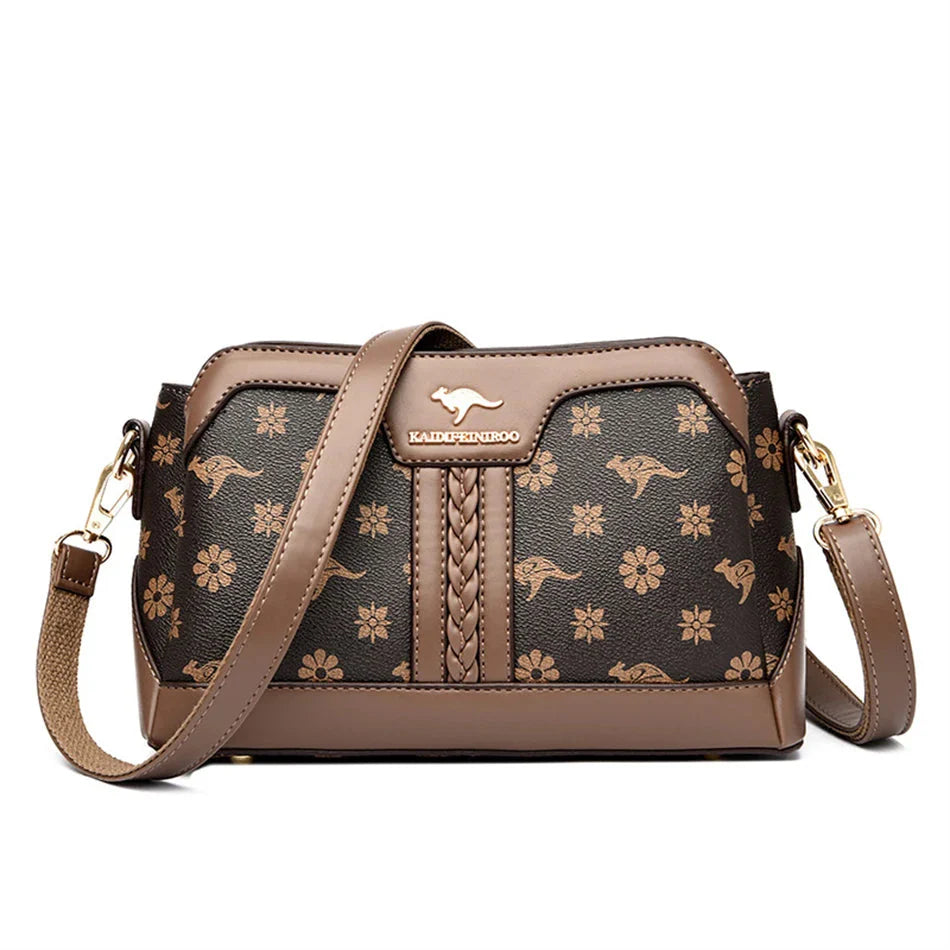 Bolsa Feminina em Couro Genuino - Kangoo Premium