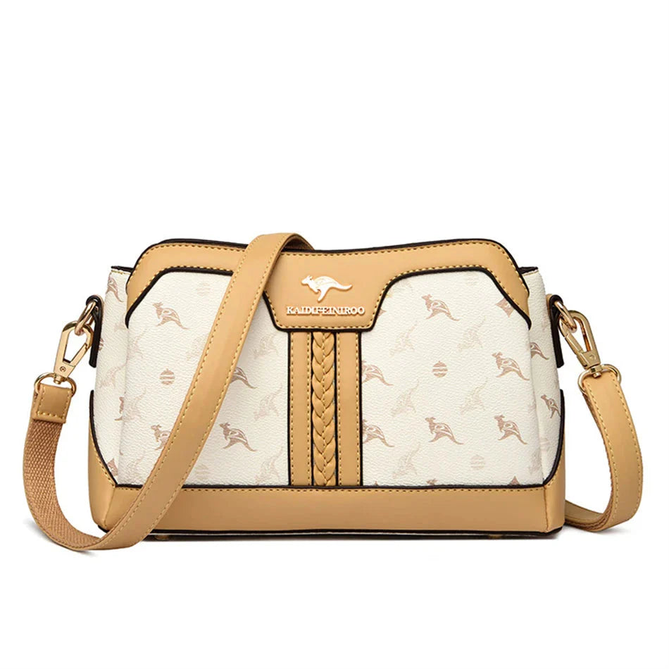 Bolsa Feminina em Couro Genuino - Kangoo Premium