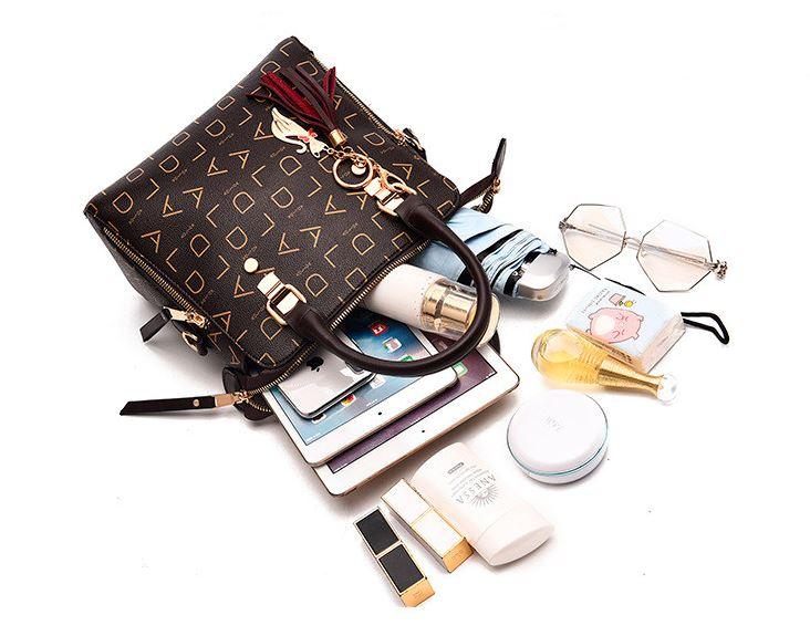 Bolsa Feminina de Couro - Pure Luxury by Lina BS-FM08 LojasStonks