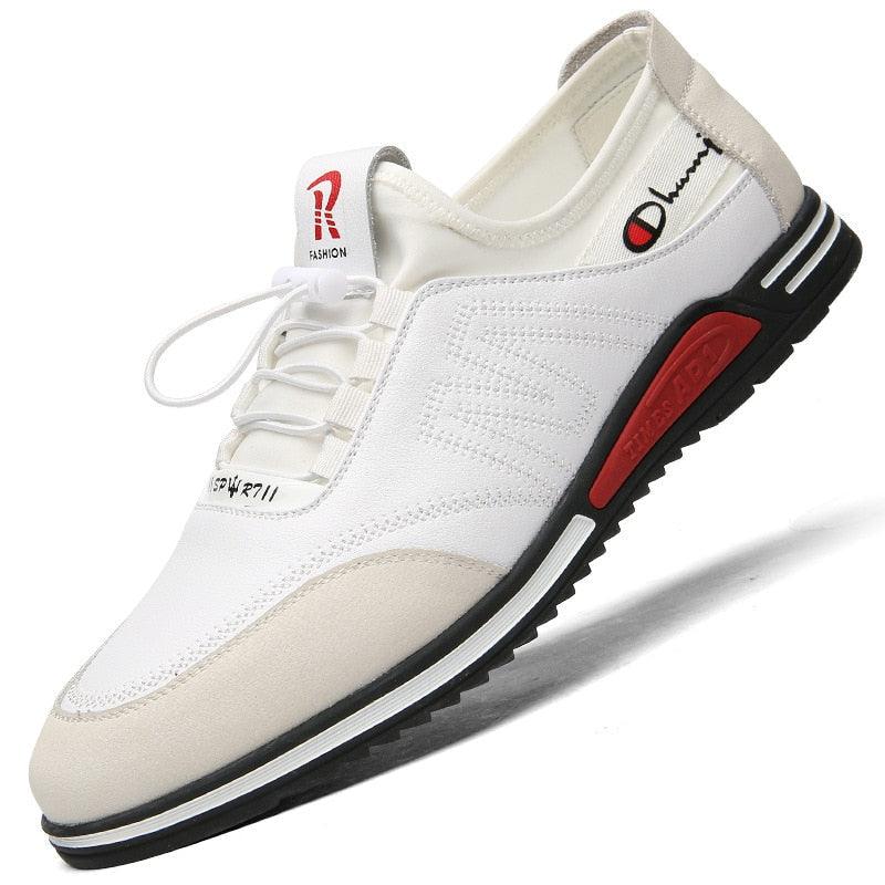 Sapatênis Masculino de Couro - ClassicLuxo Mocassim TN17 LojasStonks