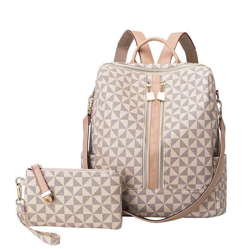 mochila feminina, mochila feminina de couro, mochila e carteira feminina, carteira feminina e mochila de