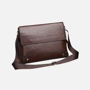 Bolsa de Ombro em Couro - Business Men