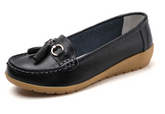 Mocassim Feminino em Couro - Free Classic