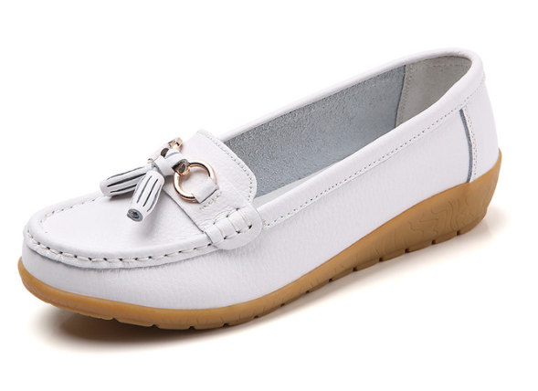 Mocassim Feminino em Couro - Free Classic