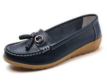 Mocassim Feminino em Couro - Free Classic