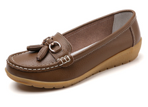 Mocassim Feminino em Couro - Free Classic