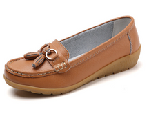 Mocassim Feminino em Couro - Free Classic