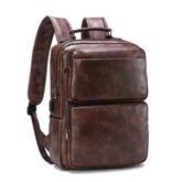 Mochila Masculina em Couro - Caspian Bag