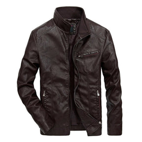 Jaqueta de couro masculina forrada, Jaqueta de couro masculina motoqueiro, Jaqueta de couro masculina para inverno, Jaqueta de couro para motoqueiro, Jaqueta de couro preta masculina