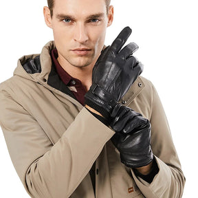 Luva Masculina de Couro - Premium Gloves