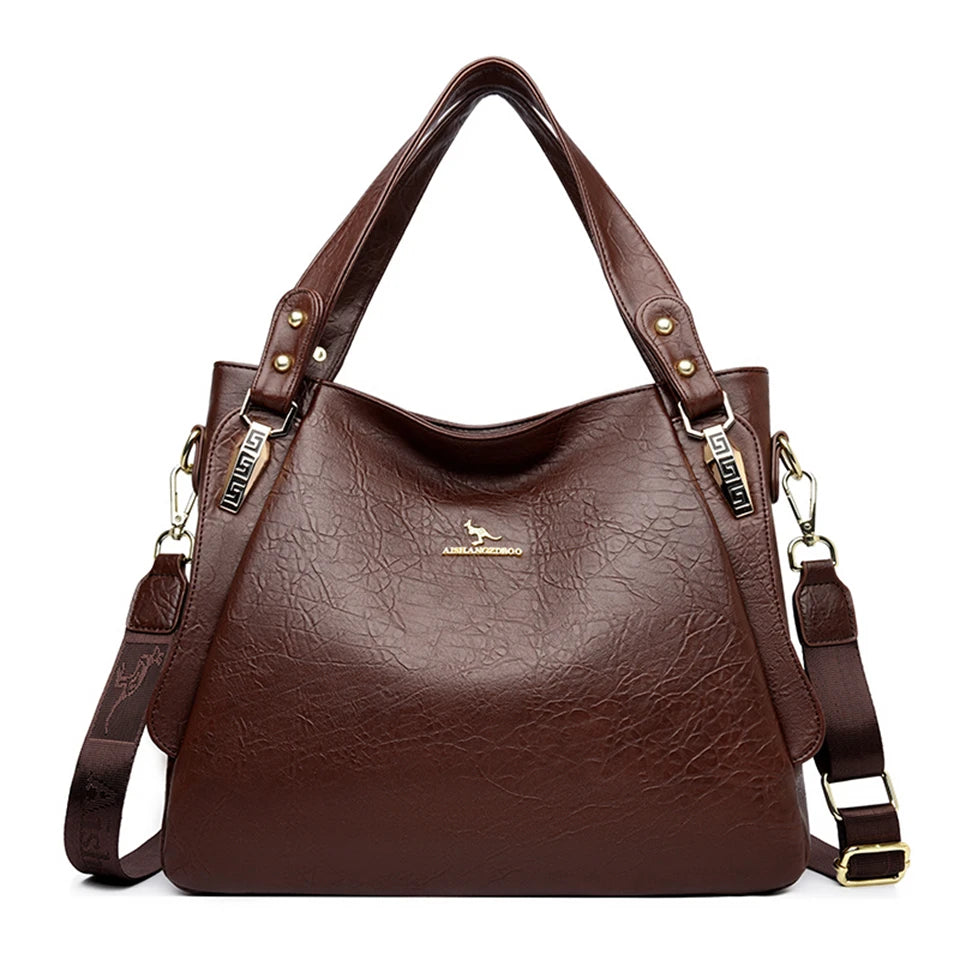 Bolsa Feminina em Couro Genuíno -  Beatrice Lamberti