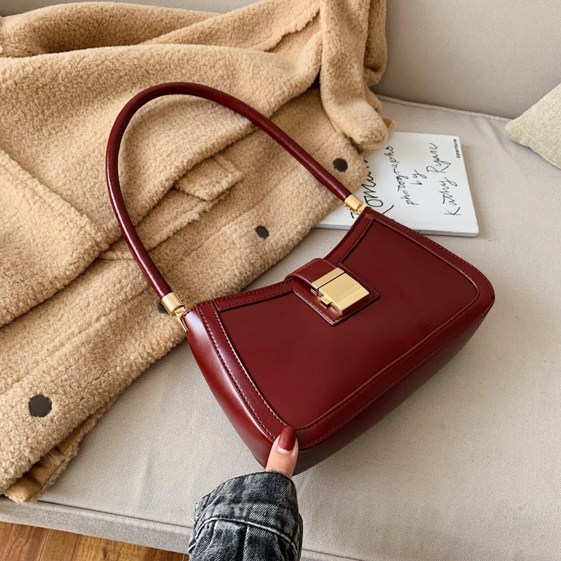 Bolsa de Ombro Feminina Pequena em Couro - Giogine Premium