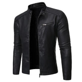 Jaqueta Masculina em Couro Genuino - Slim Men