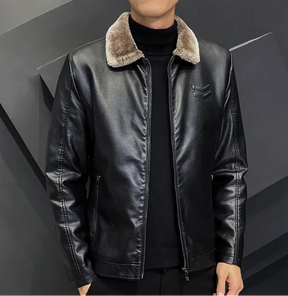 Jaqueta Masculina em Couro Genuíno - Borghese
