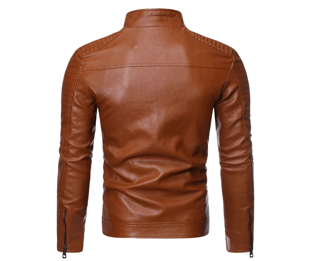 Jaqueta Masculina Vintage em Couro - Premium Men